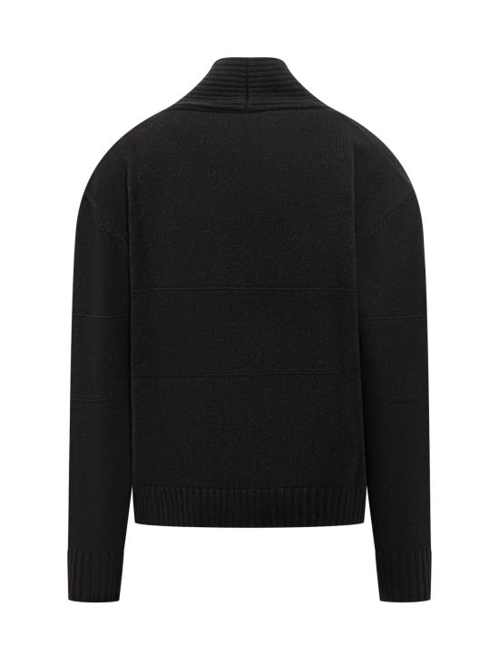 25FW 지씨디에스 스웨터 B2CM1804KI8 99 BLACK - GCDS