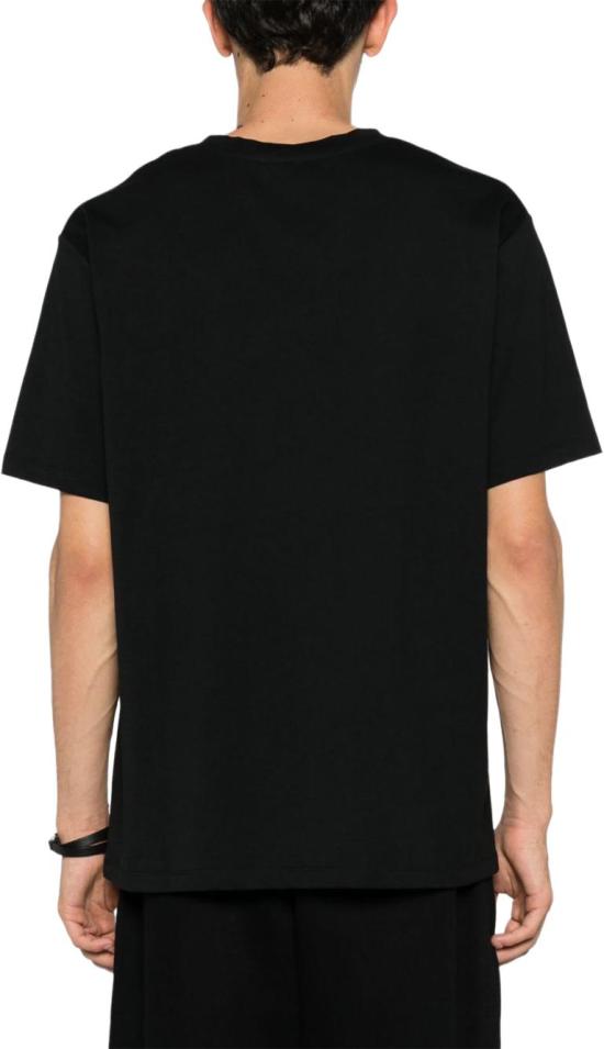 25FW 발망 반팔 티셔츠 FH1EG000BB73EAB BLACK - BALMAIN