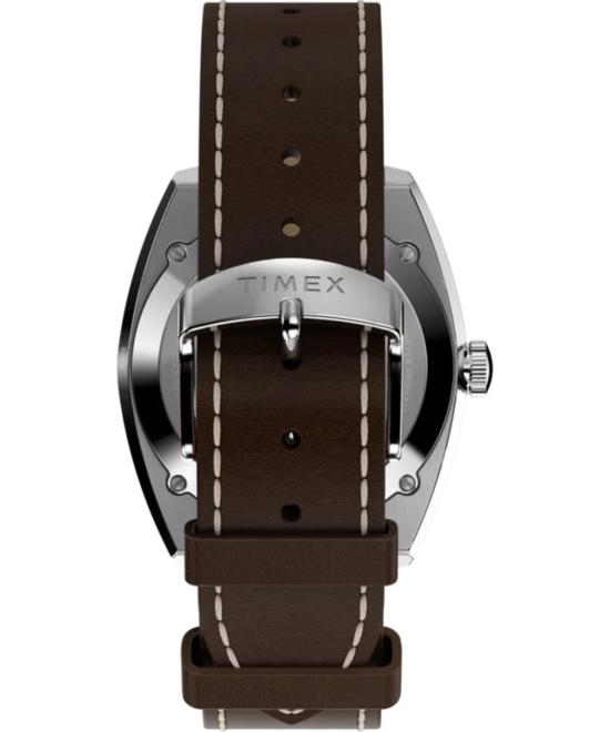  타이맥스 손목시계 Timex Marlin Sub Dial 자동 39mm 가죽 스트랩 시계 - TIMEX