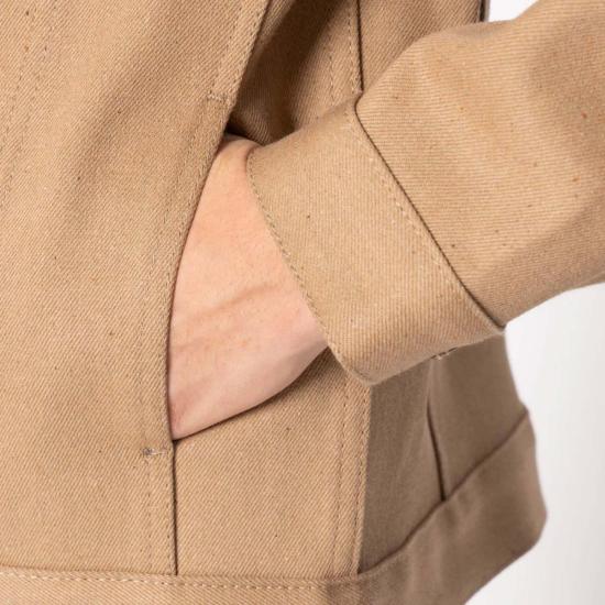  네이키드 & 페이머스 데님 자켓 네이키드 앤 페이머스 브라운 폭스 셀비지 데님 재킷 브라운 - NAKED & FAMOUS