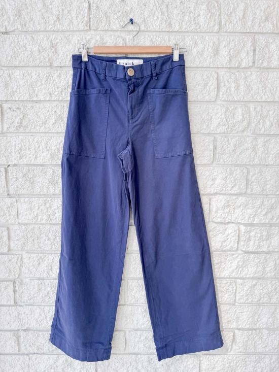  프랭크 앤 에일린 스트레이트 팬츠 프랭크 & 아일린 리머릭 랩 포켓  네이비