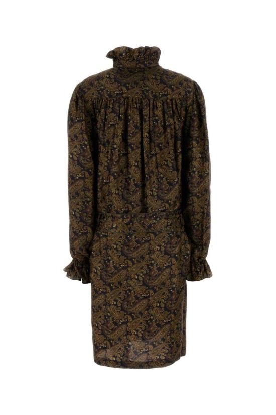 25SS 생로랑 미디 원피스 828304Y6K90 4775 PRINTED - SAINT LAURENT