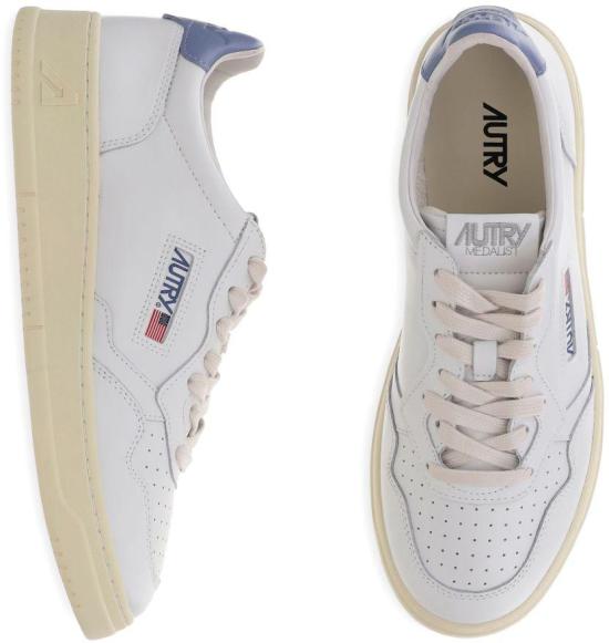 25FW 오트리 메달리스트 로우 스니커즈 AULMLL89 WHITE - AUTRY