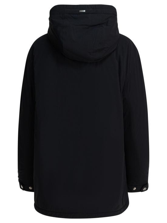 25FW 에르노 코트 GC00068DR 12387SZ9300 BLACK - HERNO