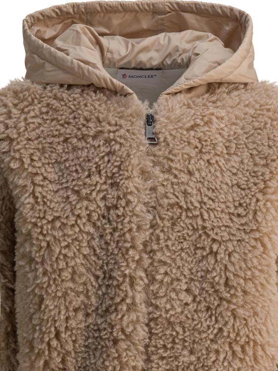 25FW [키즈] 몽클레어 코트 8G00013 89B0G268 BEIGE - MONCLER