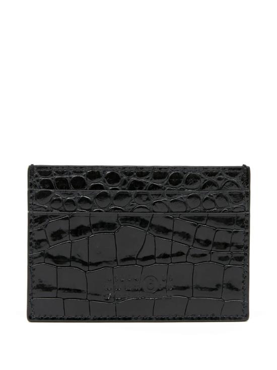 25FW MM6 메종마르지엘라 명함지갑 SA6UI0035P8650T8013 BLACK DOM