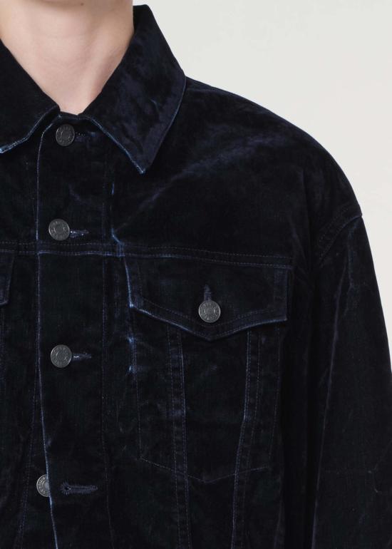  에이골디 데님 자켓 아골드 래들리 재킷 블루 크러쉬 - AGOLDE