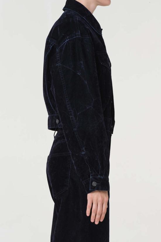  에이골디 데님 자켓 아골드 래들리 재킷 블루 크러쉬 - AGOLDE