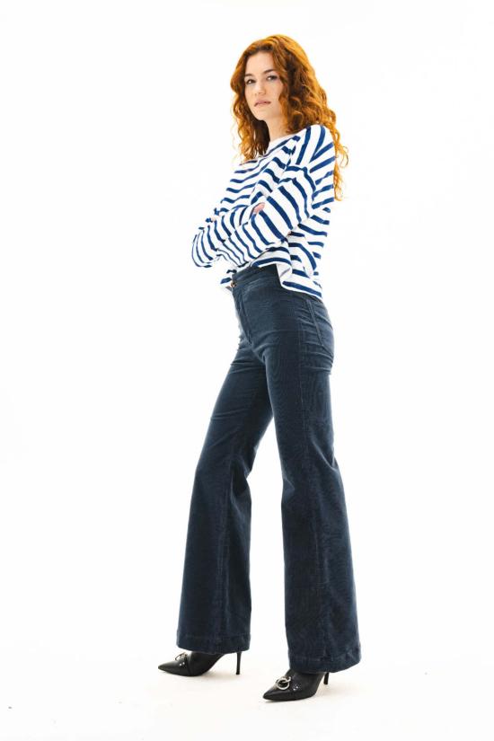  ASKK 뉴욕 스트레이트 팬츠 애스크 나이 브라이튼 와이드 레그 팬츠 슬레이트