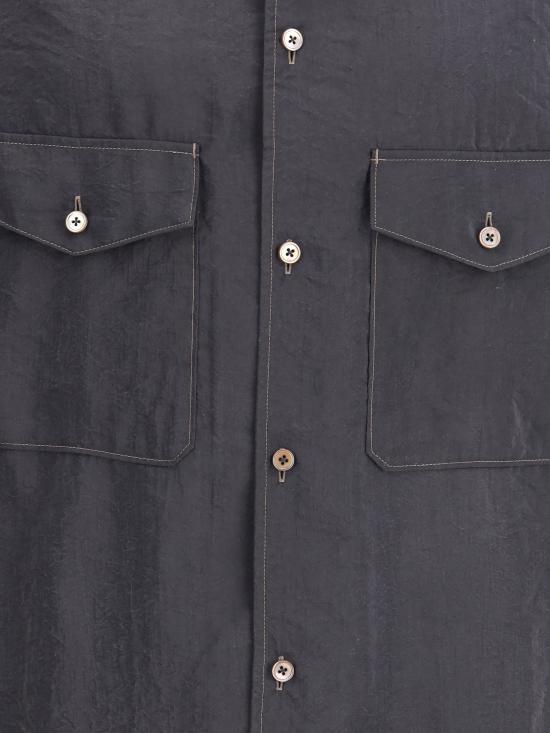 25FW 르메르 긴팔 셔츠 SH1202LF1308 BK999 GREY - LEMAIRE