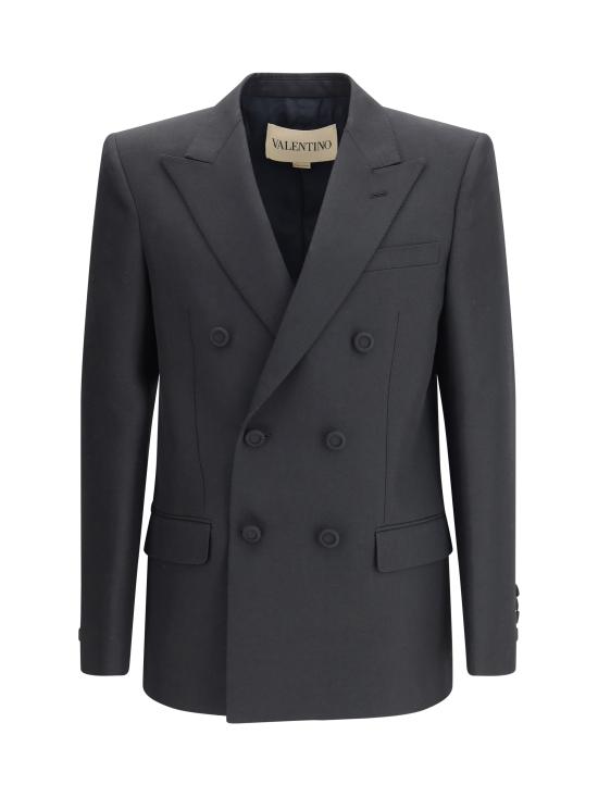 25FW 발렌티노 가라바니 자켓 7V0CEJ28AWA 0NO BLACK