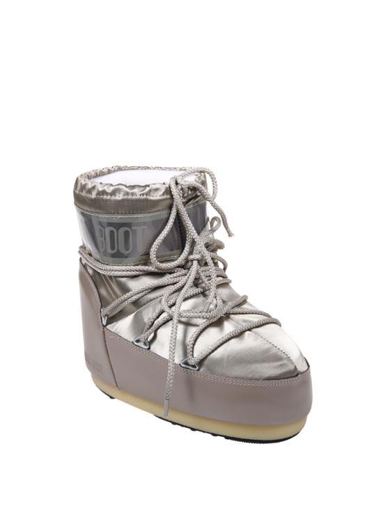 25FW 문부츠 아이콘 나일론 로우 부츠 80D1409350 B003 PLATINUM - MOON BOOT