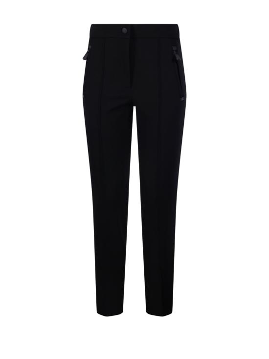 25FW 몽클레어 스트레이트 팬츠 2A00001 53064 999 BLACK