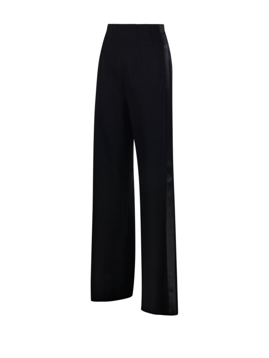 25FW 막스마라 피아노포르테 스트레이트 팬츠 2521136024600 002 NERO - MAXMARA PIANOFORTE