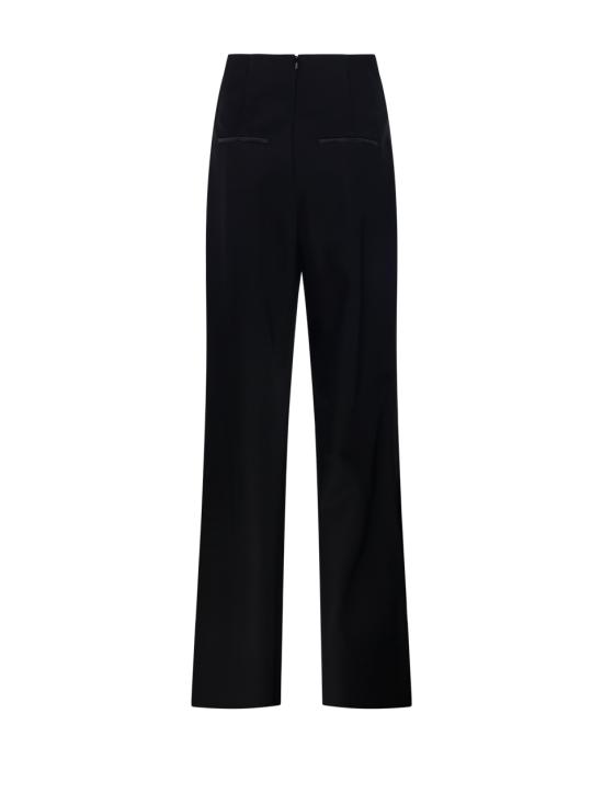 25FW 막스마라 피아노포르테 스트레이트 팬츠 2521136024600 002 NERO - MAXMARA PIANOFORTE