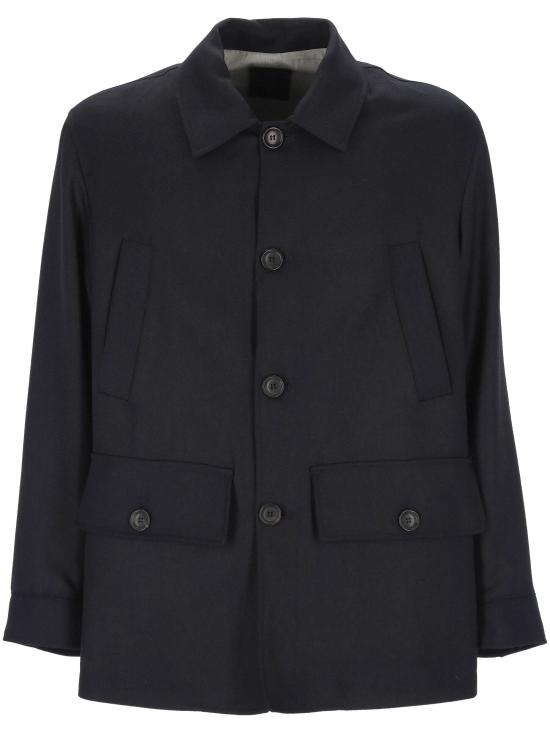 25FW 아웃핏 이탈리 수트 자켓 OF1F2W5J008 174 Blue