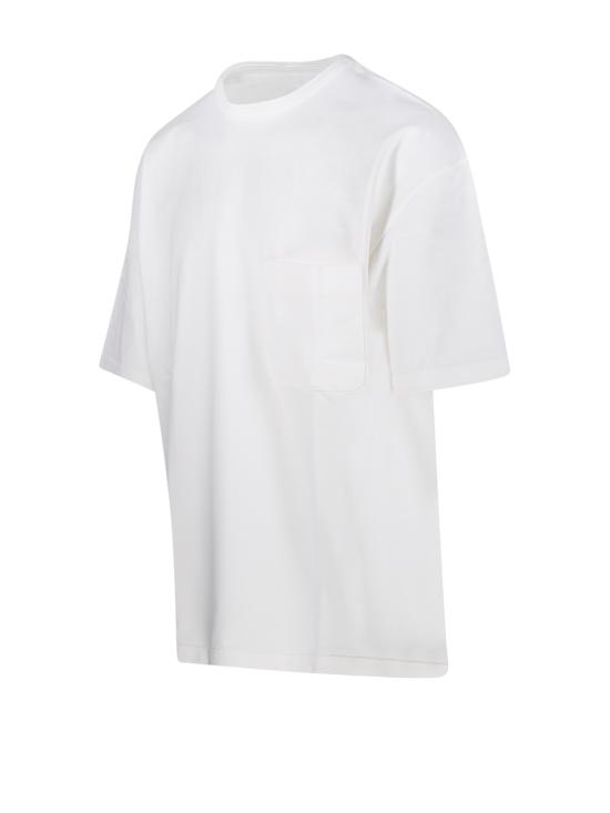 25FW 르메르 반팔 티셔츠 TO1455 LJ1038 WH048 LIGHT CREAM - LEMAIRE