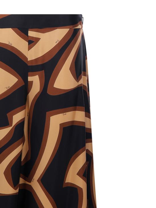 25FW 에밀리오푸치 스트레이트 팬츠 5URT03 5U741 049 BLACK GOLD - EMILIO PUCCI