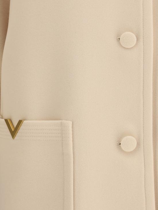 25FW 발렌티노 가라바니 코트 7B0CA3Z79UK ET5 CREAM - VALENTINO GARAVANI