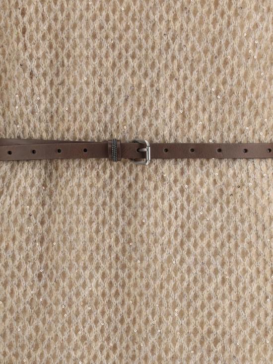 25FW 브루넬로 쿠치넬리 원피스 MPS732A90 C3592 BEIGE - BRUNELLO CUCINELLI