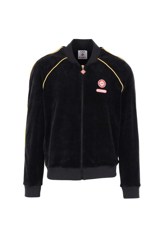 25FW 카사블랑카 스웨터 AW25JTP42101 Black