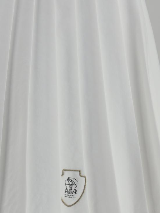 25FW 브루넬로 쿠치넬리 스커트 ML153G3751 C159 WHITE - BRUNELLO CUCINELLI