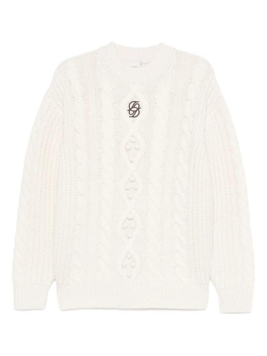 25FW 드롤드무슈 스웨터 IPO183WO018OW 64334 OFF WHITE