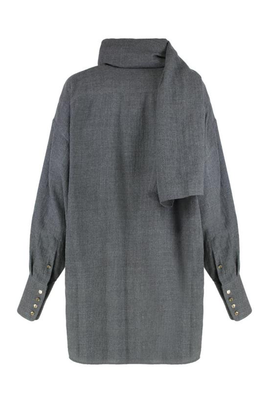 25FW 다크파크 셔츠 WSH24FAW26 0074 GREY - DARKPARK