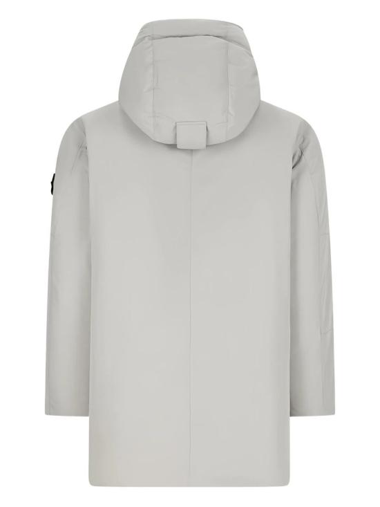 25FW 스톤 아일랜드 마이크로 트윌 안티 드롭 멀티 포켓 후드 다운 파카 K2S157100008S0026 61905 V0061 PEARL GREY - STONE ISLAND