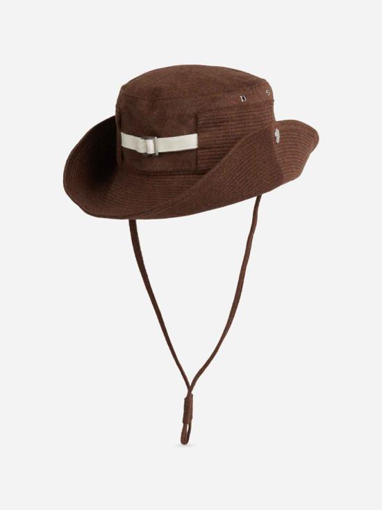 25FW 자크뮈스 버킷햇 25HACU00721AW00700 880DARKBROWN - JACQUEMUS