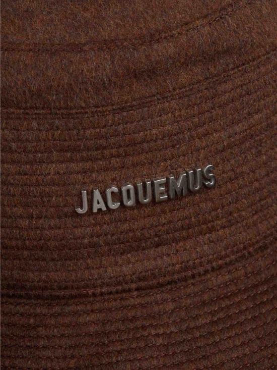 25FW 자크뮈스 버킷햇 25HACU00721AW00700 880DARKBROWN - JACQUEMUS