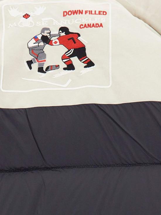 25FW 무스너클 패딩 M35MJ128S 65225 1723 ALABASTER W BRONZE SH BROWN - MOOSE KNUCKLES