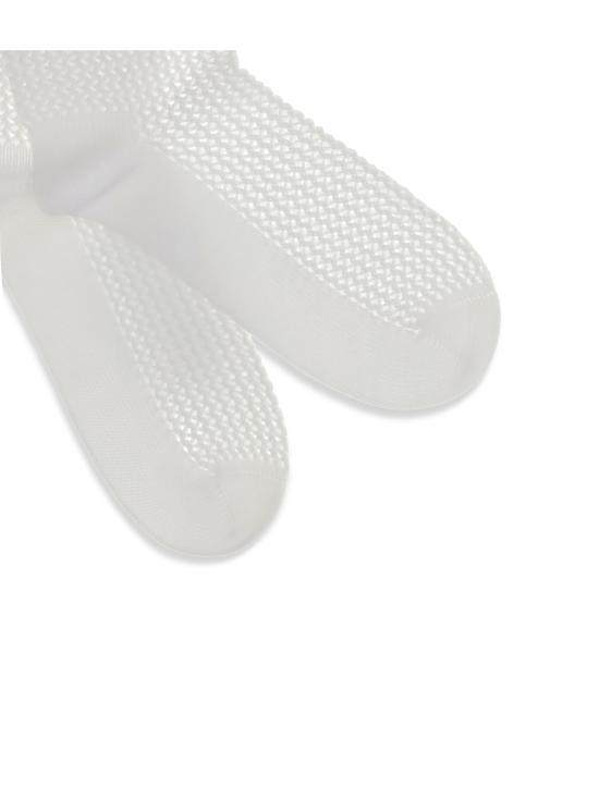 25FW 브루넬로 쿠치넬리 양말 MCSCO9101 CF768 WHITE - BRUNELLO CUCINELLI