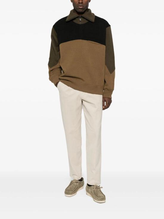 25FW 엠포리오 아르마니 집업 니트 EM004127AF21499 63921 M6061 SEPIA BROWN CROCODILE - EMPORIO ARMANI