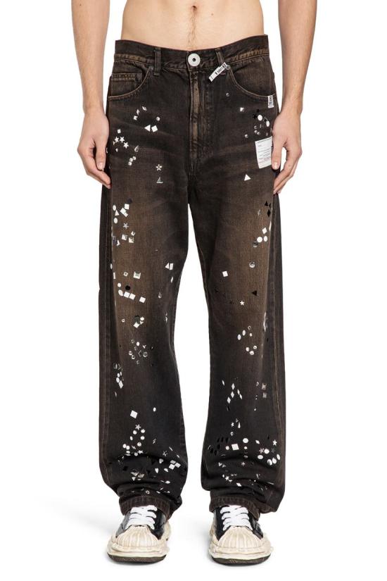 25FW 메종 미하라 야스히로 데님 팬츠 A15PT025 BLACK Black