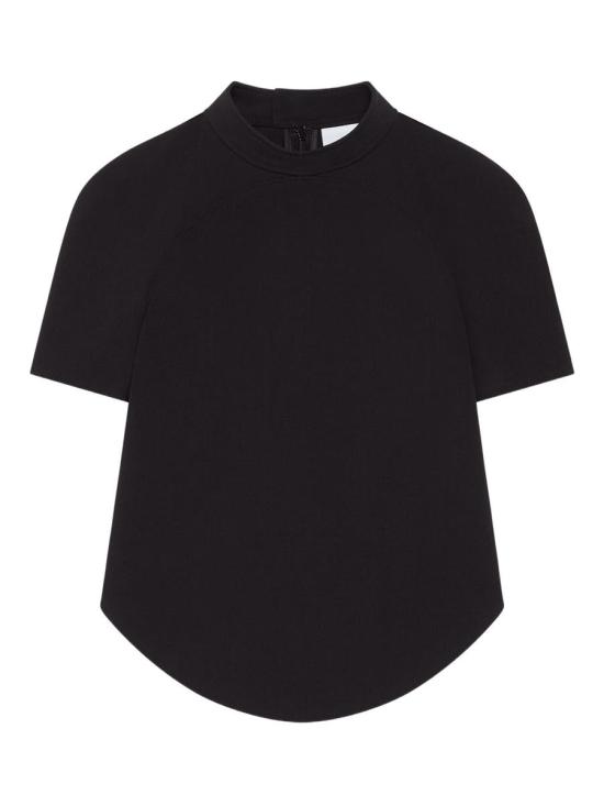 25FW 쿠레쥬 반팔 티셔츠 325CTO427WO0143 64144 9999 BLACK
