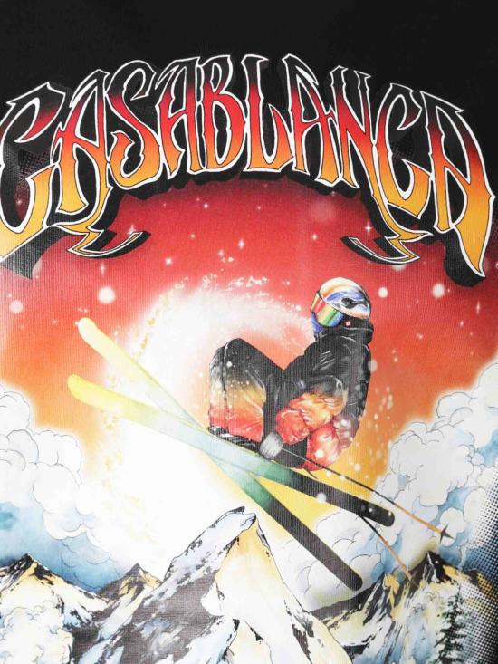 25FW 카사블랑카 스웨터 JTP 151 01 EX BLACK Black - CASABLANCA