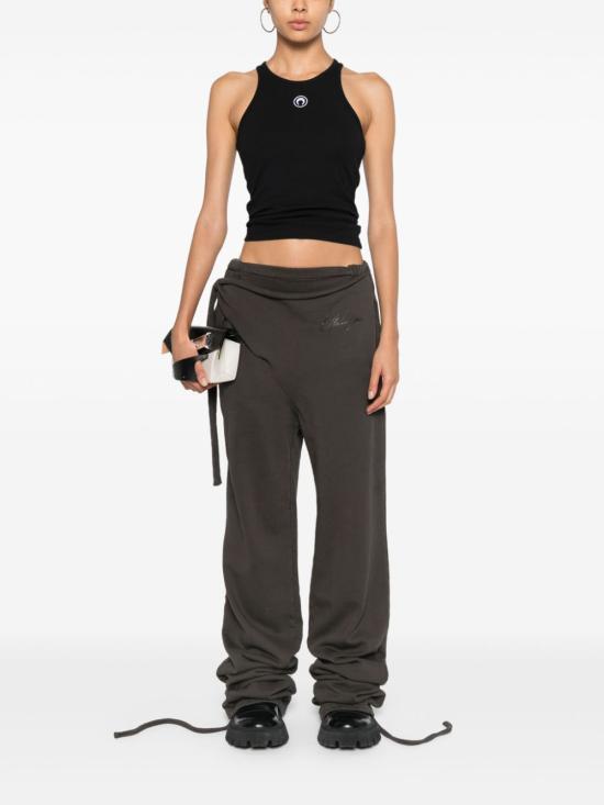 25FW 마린세르 민소매 티셔츠 WTT014A CJER0011BK99 Black - MARINE SERRE