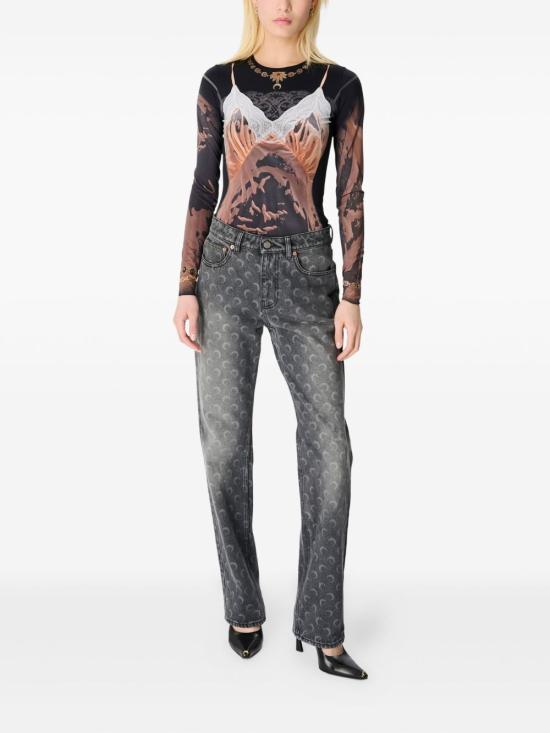 25FW 마린세르 데님 팬츠 WPA128B CDEN0006GR90 Grey - MARINE SERRE