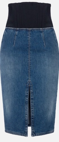 25FW 엘리자베타프랜치 데님 스커트 GJ39I56E2 EI1 BLUEDENIMNERO