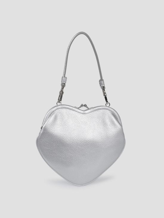 25FW 비비안웨스트우드 숄더백 4B010004WS000D Q401 SILVER - VIVIENNE WESTWOOD