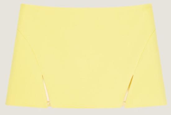 25FW 지방시 숏 스커트 BW40ZU167R 725 ACIDYELLOW