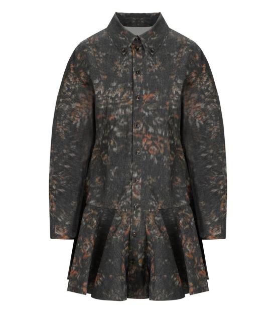 25FW 가니 숏 원피스 W1019 252 34 Grey