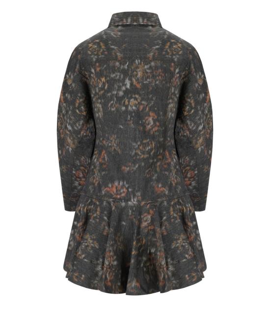 25FW 가니 숏 원피스 W1019 252 34 Grey - GANNI