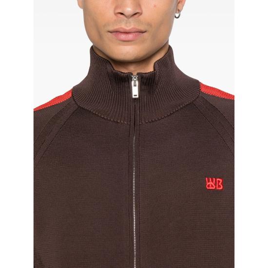 25FW 웨일즈보너 봄버 자켓 UA25KN01 VI05 BROWN - WALES BONNER