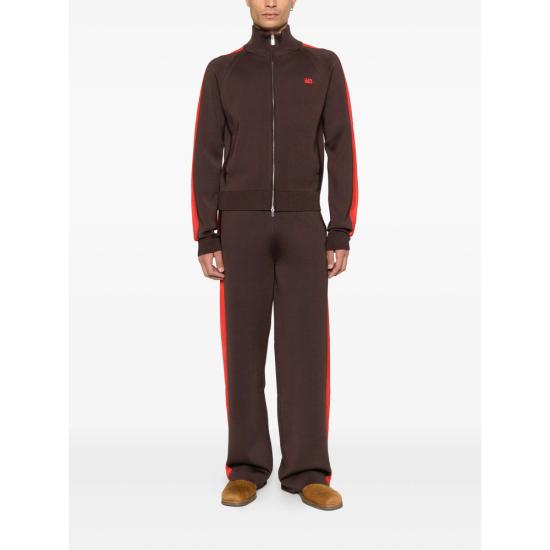 25FW 웨일즈보너 봄버 자켓 UA25KN01 VI05 BROWN - WALES BONNER