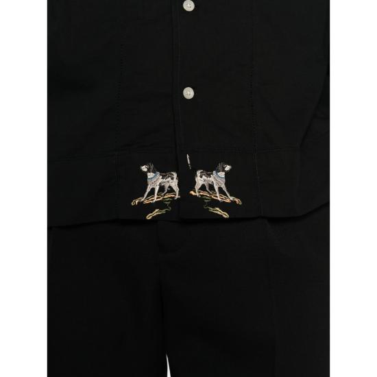 25FW 보디 자켓 MRF25SH041 BLACK - BODE