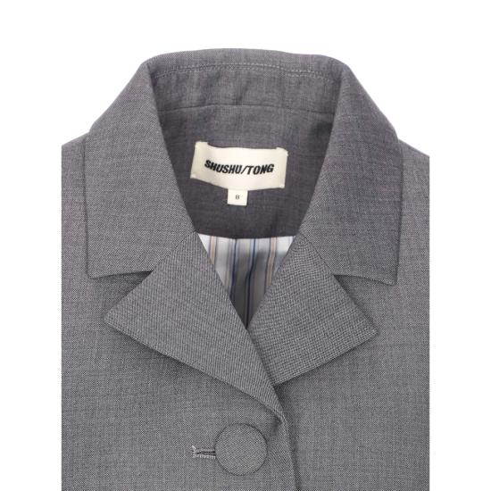 25FW 슈슈/통 자켓 MWDECO02 FFV456 GR100 GREY - SHUSHU/TONG