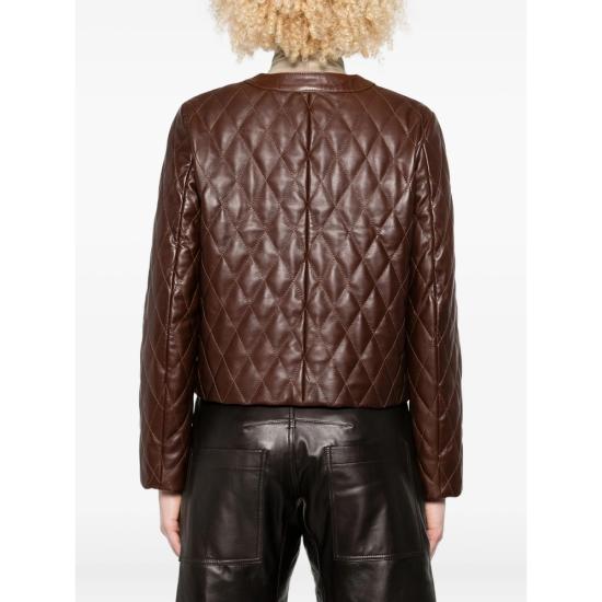 25FW 닐리로탄 가죽 자켓 11617 L148 AMY BORDE RED - NILI LOTAN