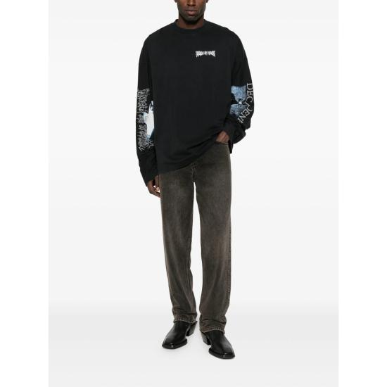 25FW 리프레젠트 데님 팬츠 MLM100332 44 SOOT BLACK - REPRESENT